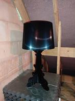 Kartell zwarte Bourgie tafellamp, Maison & Meubles, Comme neuf, Synthétique, Enlèvement