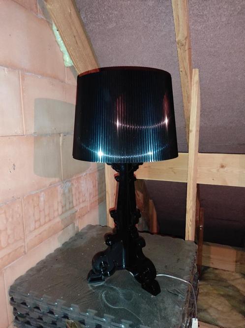 Kartell zwarte Bourgie tafellamp, Huis en Inrichting, Lampen | Tafellampen, Zo goed als nieuw, Kunststof, Ophalen