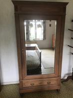 Vestiaire kast met spiegel, Antiek en Kunst, Antiek | Meubels | Kasten, Ophalen