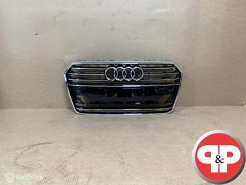 Audi A7 4G8 F.L. Grille Voorzijde Chrome Zwart 4G8853651G