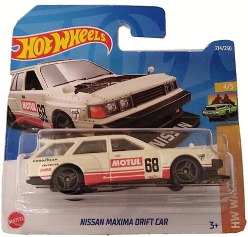 Hot Wheels Hw Wagons 4/5 Type Nissan Maxima Drift Car, Kinderen en Baby's, Speelgoed |Speelgoedvoertuigen, Nieuw, Ophalen of Verzenden