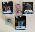 Pack van 7 originele HP 363 cartridges van HP New, Ophalen, Nieuw, Overige typen, HP