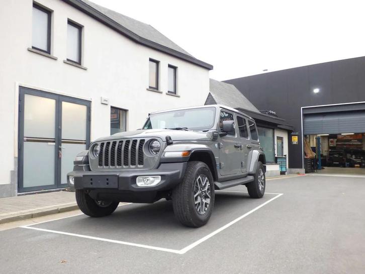 Jeep Wrangler Unlimited Phev hybride*Stock*10 km *Nieuw*, Auto's, Jeep, Bedrijf, Te koop, Wrangler, ABS, Achteruitrijcamera, Adaptive Cruise Control