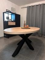 Eettafel Ovaal 183cm, Huis en Inrichting, Ophalen, 50 tot 100 cm, Zo goed als nieuw, Vijf personen of meer