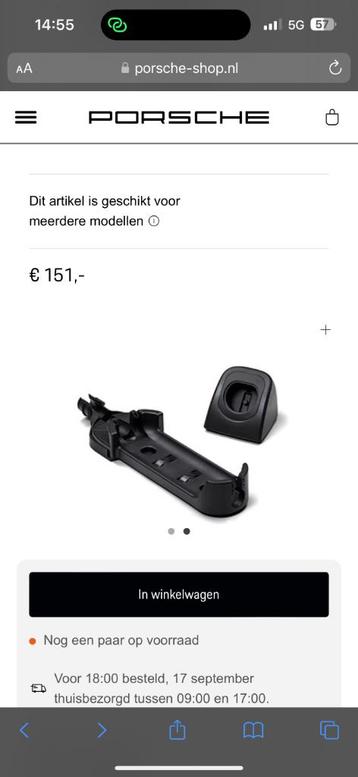 Porsche charger en accessoires (voor Taycan, Macan en hybrid beschikbaar voor biedingen