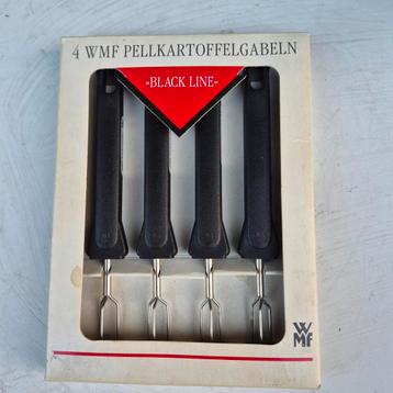 4 wmf pel aardappelvork ´black line´ beschikbaar voor biedingen