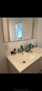 Dubbele lavabo met 2 mengkranen, Ophalen, Zo goed als nieuw