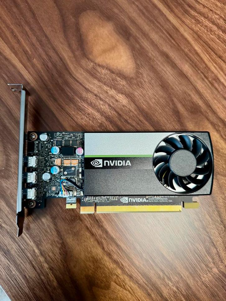 Nvidia T400 4GB, Computers en Software, Videokaarten, Zo goed als nieuw, Nvidia, PCI-Express 3.0, GDDR6, DisplayPort, Ophalen