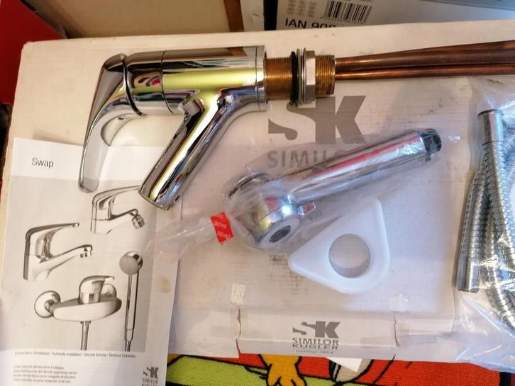 Nieuwe keukenkraan vn het merk Similor Kugler Genève 1854, Bricolage & Construction, Sanitaire, Cuivre, Enlèvement