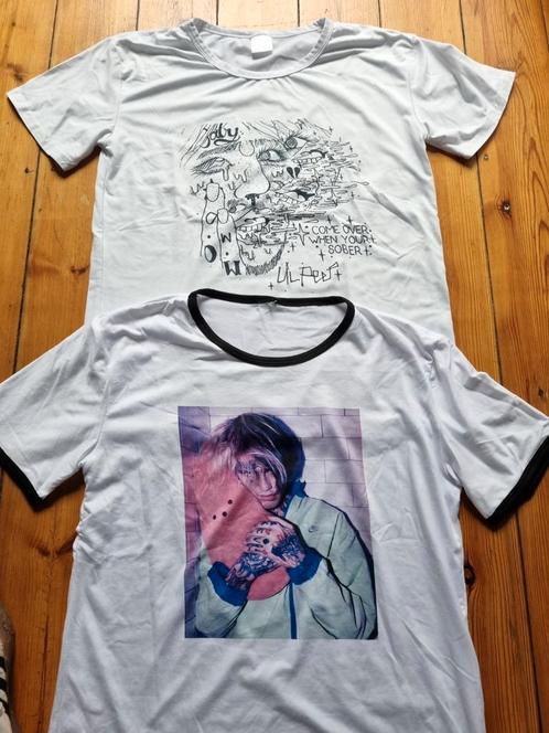 2 t shirts Lil Peep Medium, Kleding | Dames, T-shirts, Gedragen, Ophalen of Verzenden