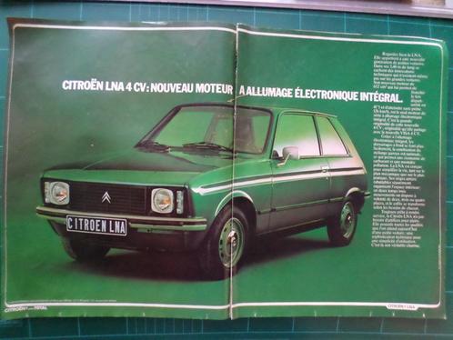 Citroën LNA - publicité papier - 1979, Verzamelen, Merken en Reclamevoorwerpen, Gebruikt, Overige typen, Ophalen of Verzenden