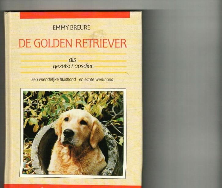 De golden retriever als gezelschapsdier emmy breure 88 blz, Boeken, Dieren en Huisdieren, Zo goed als nieuw, Ophalen of Verzenden