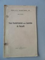 1927 Verz. opstellen Jan Gessler Vaes Vanderhoeven Hasselt, 20e eeuw of later, Verzenden, Jan Gessler, Zo goed als nieuw