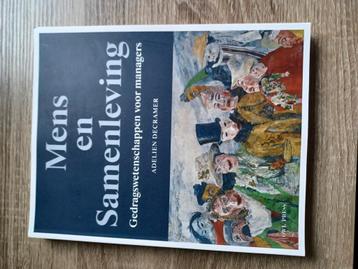 Mens en samenleving -  Adelien Decramer beschikbaar voor biedingen