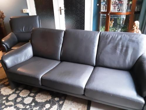 DURLET salon Dublin 3 zit 2x1  wp10500e, Huis en Inrichting, Zetels | Complete zithoeken, Gebruikt, Leer, Ophalen