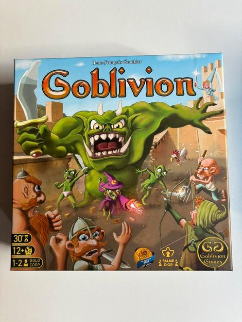 Jeu plateau société Solo GOBLIVION, Hobby en Vrije tijd, Gezelschapsspellen | Bordspellen, Zo goed als nieuw, Ophalen