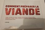 Comment préparer la viande" P. Coucquyt, Enlèvement, Neuf, Europe