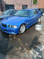 BMW E36 M3 3.2 Estoril blauw, Auto's, BMW, Cabriolet, Blauw, Handgeschakeld, Particulier