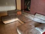 Grijze U-vormige hoeksalon, Huis en Inrichting, Zetels | Complete zithoeken, Ophalen, Zo goed als nieuw, Stof, Moderne U-vormige hoek salon
