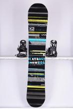 152 cm snowboard K2 PLAYBACK, Black/yellow, woodcore, FLAT, Gebruikt, Board, Verzenden
