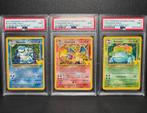 PSA 9 Charizard, Blastoise, Venusaur - Celebrations, Ophalen of Verzenden, Zo goed als nieuw