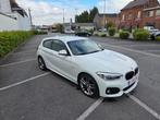 BMW 116D pack M boîte auto, Auto's, BMW, Automaat, Wit, Diesel, Grijs