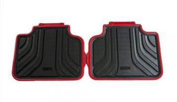 Winter Automatten set 2-delig achterzijde rood / zwart BMW 2 beschikbaar voor biedingen