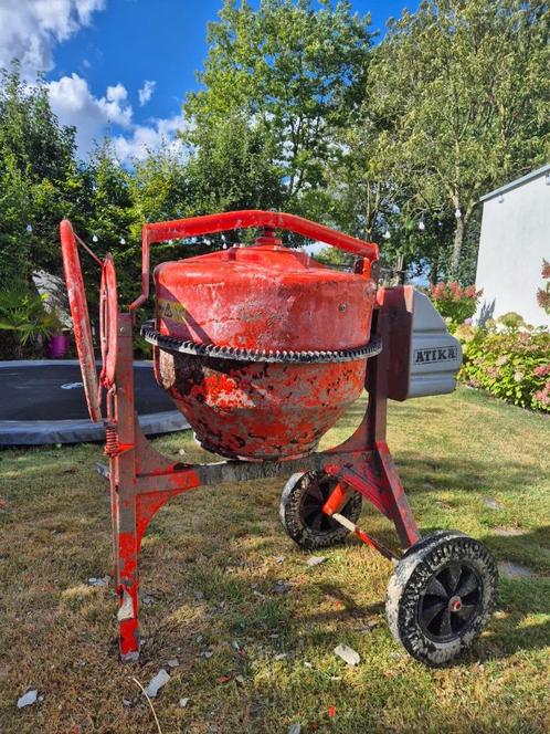 ATIKA betonmolen Expert185 TE HUUR, Doe-het-zelf en Bouw, Betonmolens, Gebruikt, Ophalen