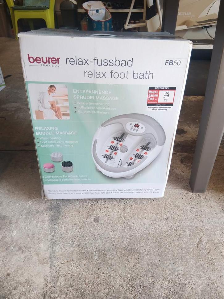 Voetenbad met massagefunctie, Elektronische apparatuur, Persoonlijke Verzorgingsapparatuur, Gebruikt, Ophalen