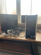 Packard Bell desktop-pc + scherm + overige, Computers en Software, Gebruikt