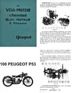 RTM 100 PEUGEOT P53-P54 & Triporteur PEUGEOT en Français., Enlèvement ou Envoi