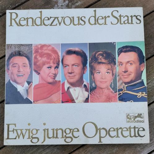 Vintage vinyl LP's met kalender 1968 Rendezvous der Stars, CD & DVD, Vinyles | Classique, Comme neuf, 12 pouces, Enlèvement