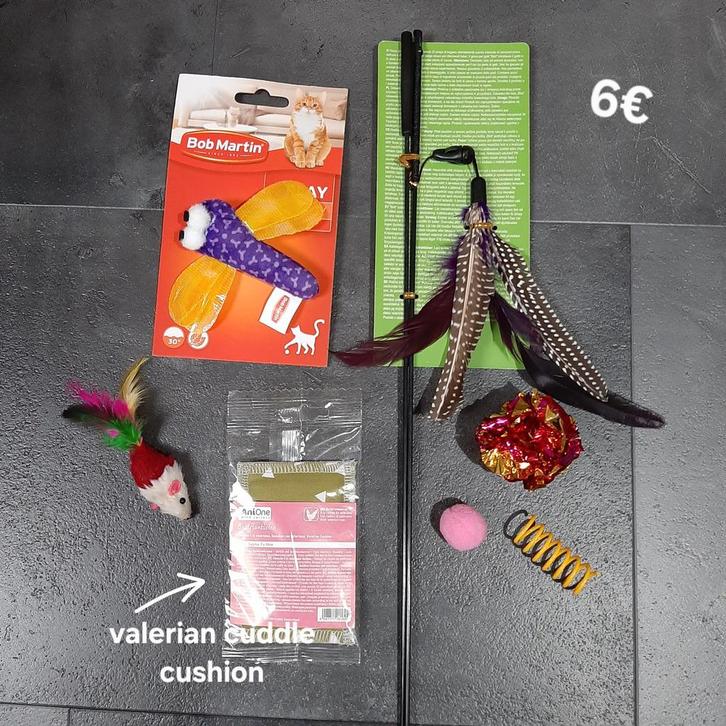 Kattenspeelgoed set nr 6, Dieren en Toebehoren, Kattenspeelgoed, Nieuw, Ophalen of Verzenden