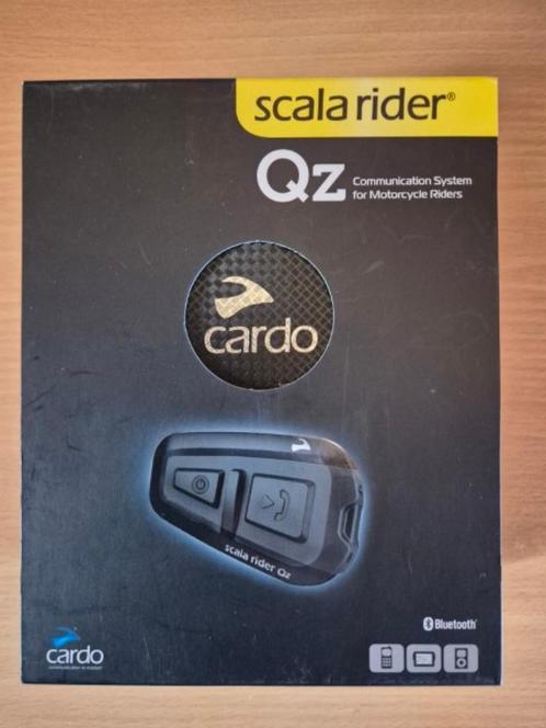 INTERPHONE CARDO SCALA RIDER QZ, Motos, Accessoires | Systèmes de navigation, Comme neuf, Enlèvement ou Envoi