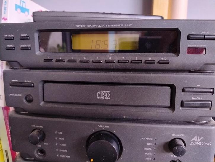 Stereoketen AKAI AC-MX90, Audio, Tv en Foto, Stereoketens, Gebruikt, Cassettedeck, Cd-speler, Dvd-speler, Tuner of Radio, Speakers