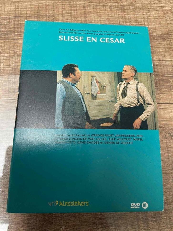 Slisse En Cesar - 1977 - Complete serie - dvd box ., Cd's en Dvd's, Dvd's | Tv en Series, Zo goed als nieuw, Komedie, Boxset, Alle leeftijden