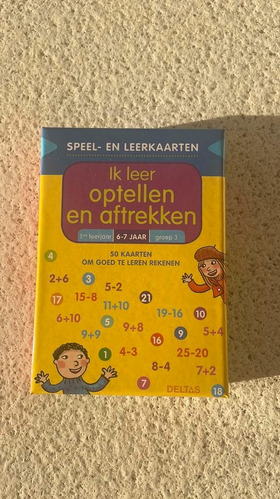 Speel- en leerkaarten - Ik leer optellen en aftrekken (6-7 j, Boeken, Kinderboeken | Jeugd | onder 10 jaar, Ophalen