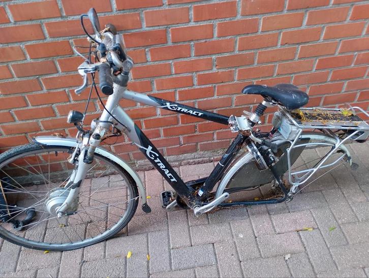 Elektrische fiets voor wisselstukken Xtract 36 volt Gent 150, Fietsen en Brommers, Elektrische fietsen, Ophalen