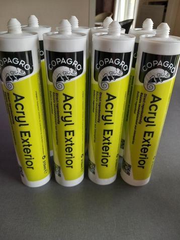 6 Silicones acryl pour extérieur & intérieur - NOUVEAU beschikbaar voor biedingen