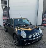 Mini Cooper~1.6benzine~Cabrio~Airco~160.000km~Garantie, Auto's, Mini, Zwart, Zwart, Leder, Bedrijf