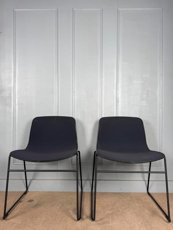 6 HAY About A Chair AAC09 gestoffeerde stapelbare stoelen, Huis en Inrichting, Stoelen, Zo goed als nieuw, Vijf, Zes of meer stoelen