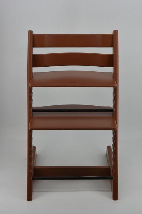 Stokke Tripp Trapp Koper Bruin – Refurbished, Kinderen en Baby's, Kinderstoelen, Zo goed als nieuw, Meegroeistoel, Aanschuifbaar