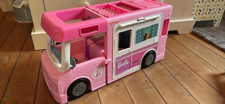 Barbie 3 en 1 Dreamcamper, Kinderen en Baby's, Speelgoed | Poppenhuizen, Gebruikt, Ophalen