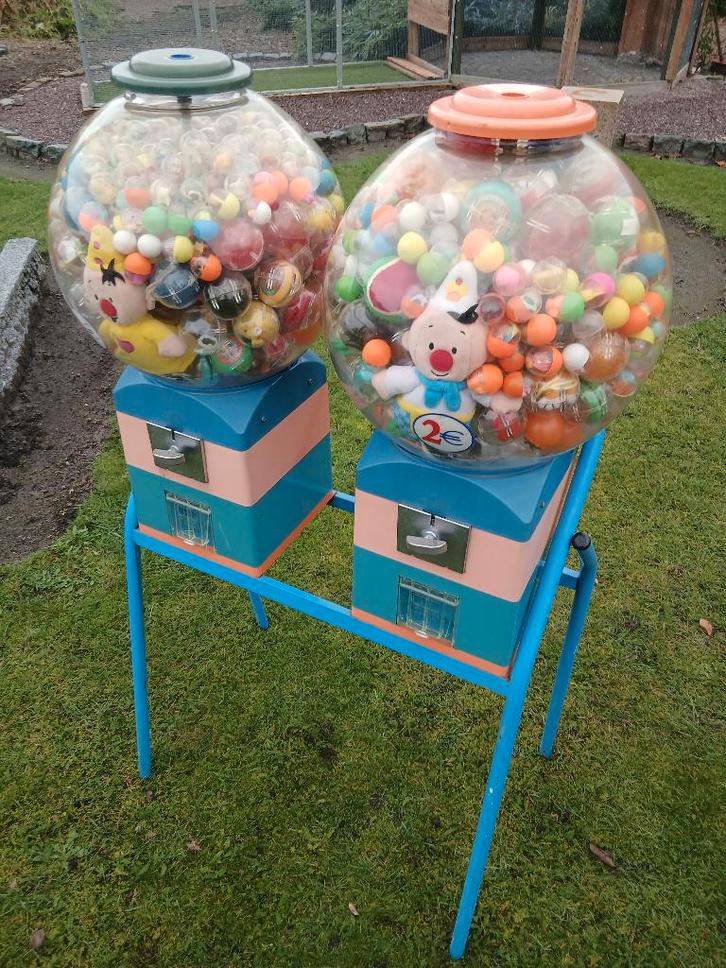 kauwgom automaat & capsule automaat & Distributeur a boules, Verzamelen, Automaten | Gokkasten en Fruitautomaten, Zo goed als nieuw