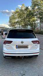 Volkswagen Tiguan R-line, Auto's, Automaat, Zwart, Wit, Leder