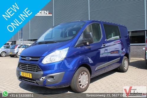 Ford Transit Custom 290 2.0 TDCI L1H1 Trend Dubbel Cabine |, Autos, Camionnettes & Utilitaires, Entreprise, ABS, Air conditionné