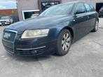 Audi a6 3.0TDI 4x4, Auto's, Audi, Parkeersensor, Blauw, Leder, Bruin
