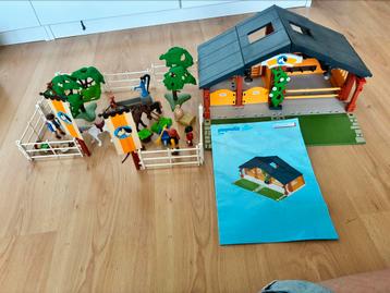 Playmobil paarden pony manege nr 3120  - compleet, Enlèvement, Comme neuf