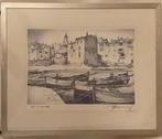 Oscar Bonnevalle - St.Tropez (gesigneerd), Antiek en Kunst, Ophalen of Verzenden