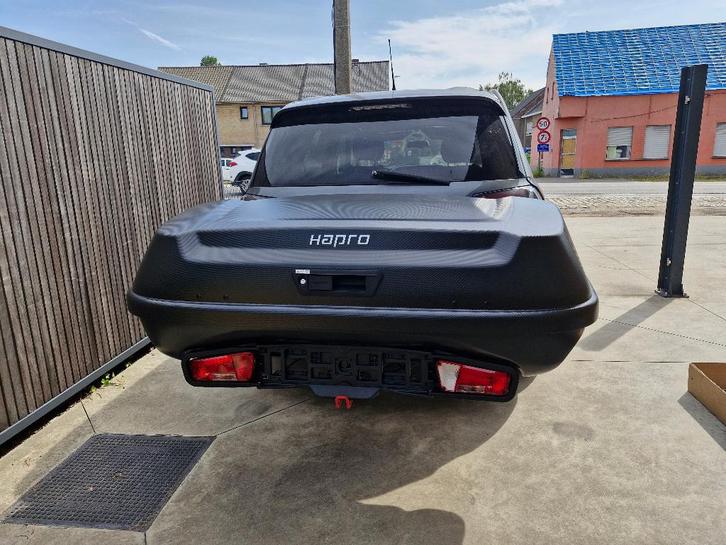 Verhuur trekhaakkoffer Hapro Large, Auto diversen, Dakkoffers, Nieuw, Ophalen